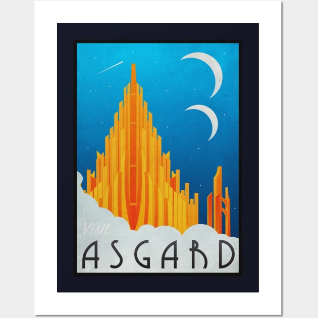 Visit Asgard Wall Art by Woah_Jonny